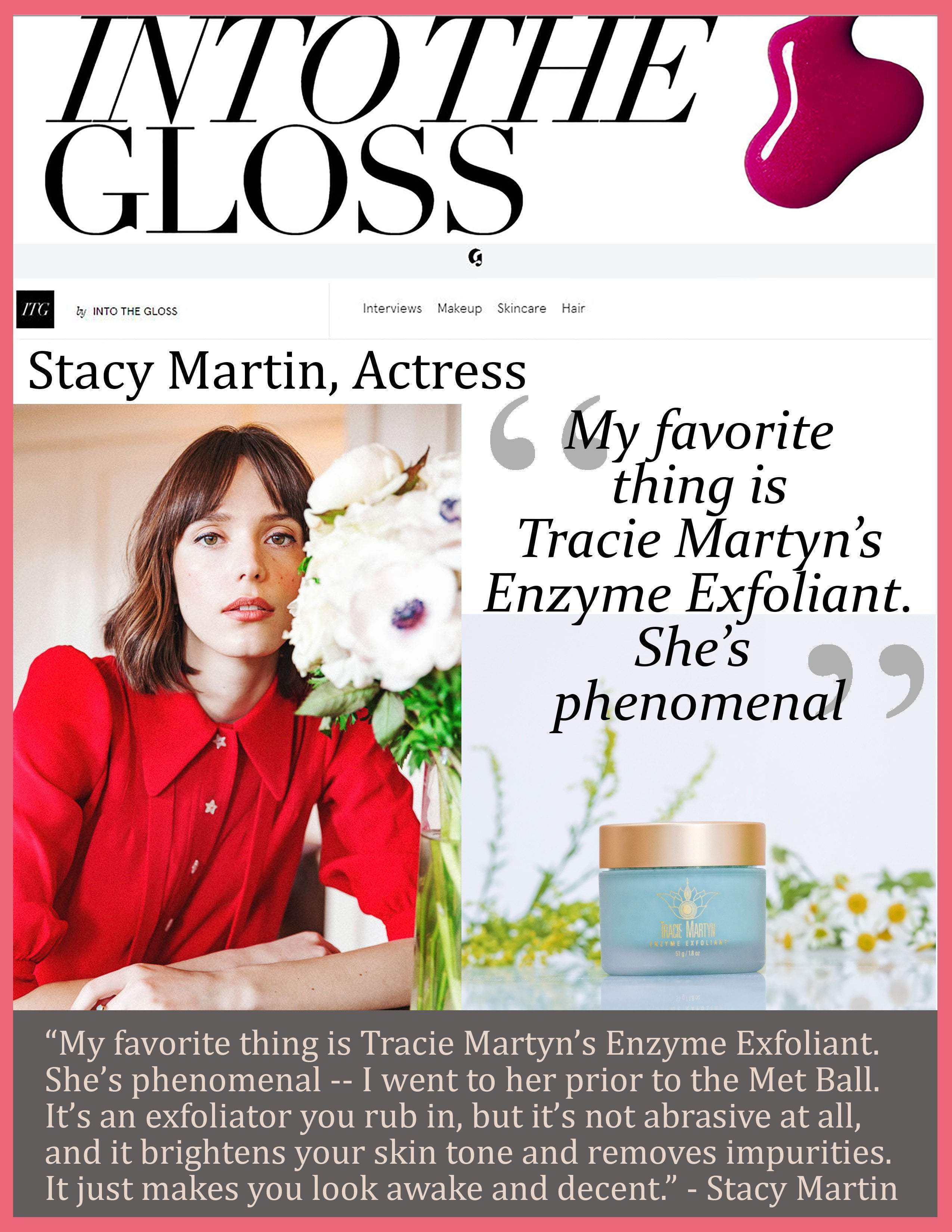 INTO THE GLOSS STACY MARTIN
