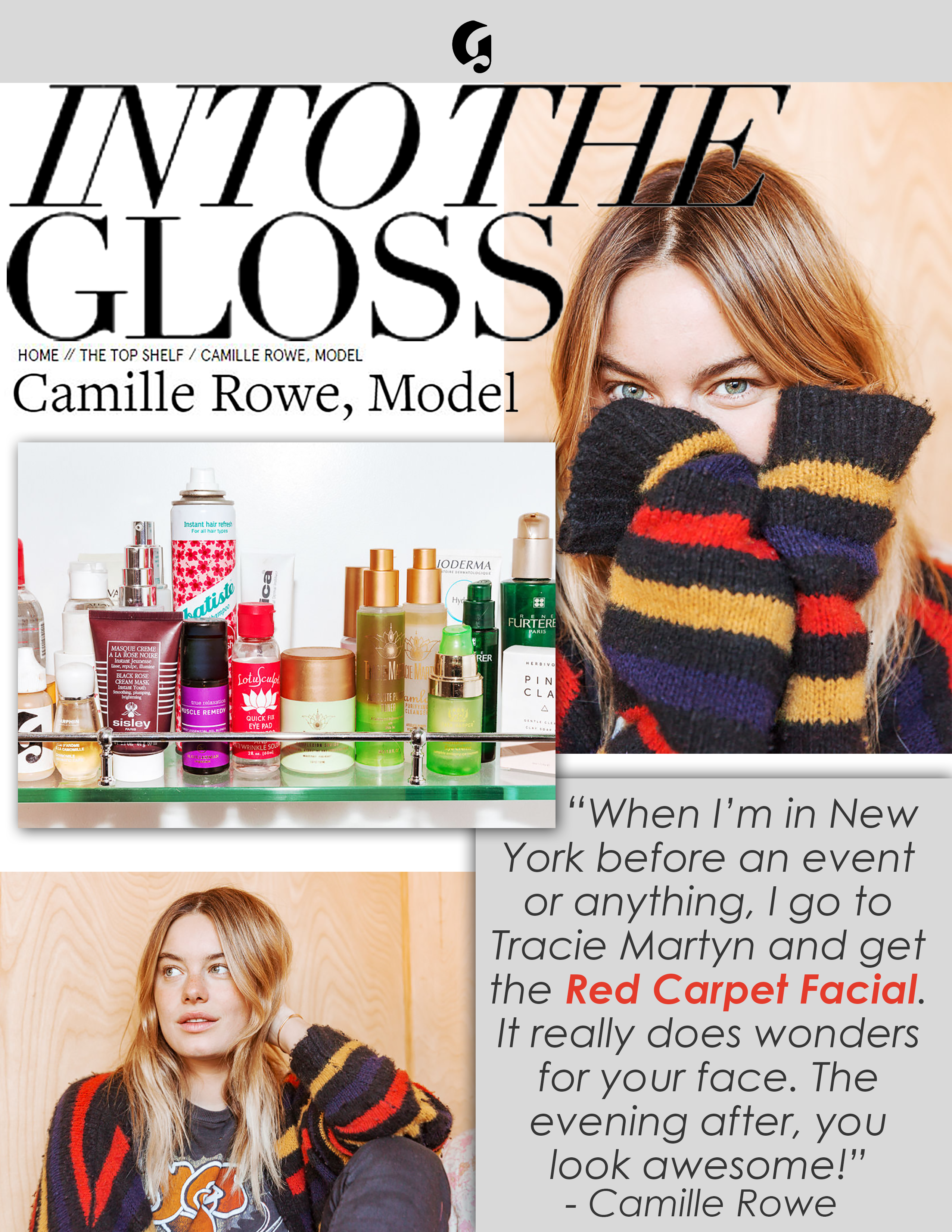 INTO THE GLOSS CAMILLE ROWE