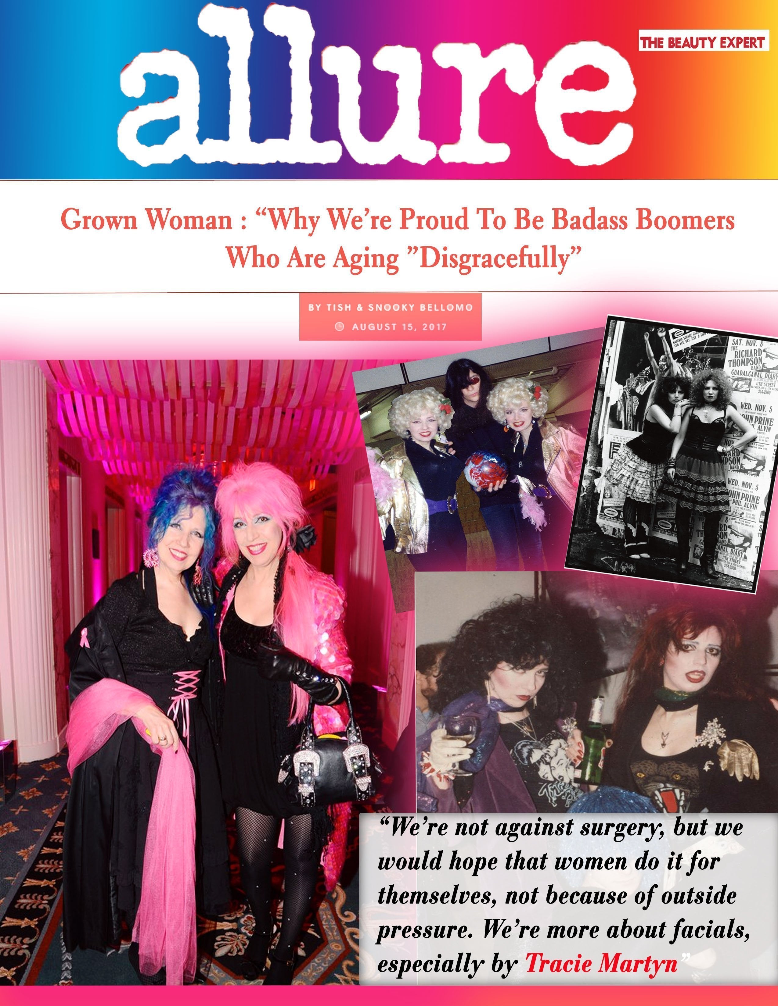 Allure: Manic Panic CEO's on Tracie Martyn Facials